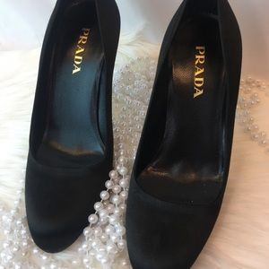 Prada Satin Pumps Size 36